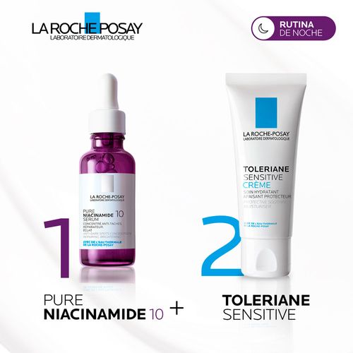 Combo serum niacinamida + toleriane sensitive