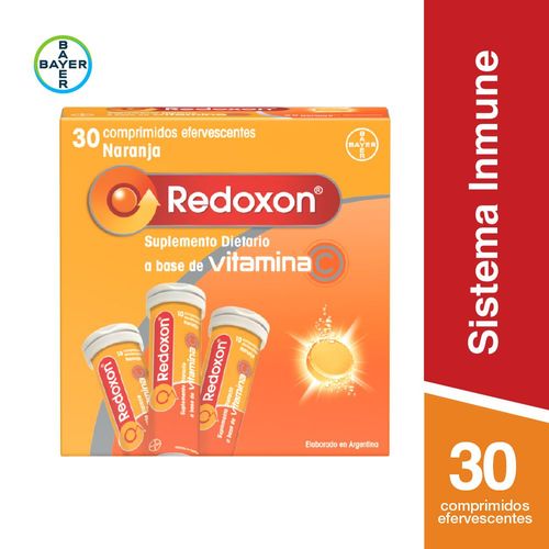 Suplemento dietario con vitamina C (30 comprimidos efervescentes)