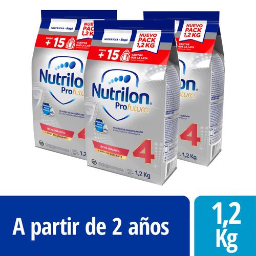 Combo  fórmula láctea profutura 4 (3 pouch de 1,2 kg)
