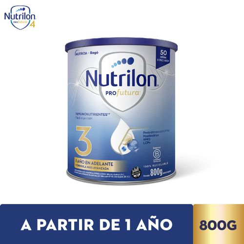 Combo fórmula láctea profutura 3 (4 latas de 800 grs)