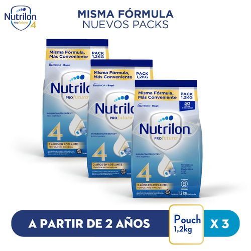 Combo fórmula láctea profutura 4 (3 pouch de 1,2 kg)