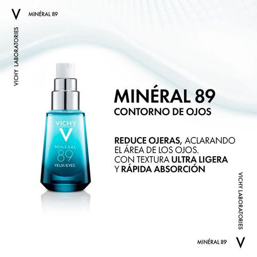 Combo minéral 89 serum hidratante  +  contorno de ojos