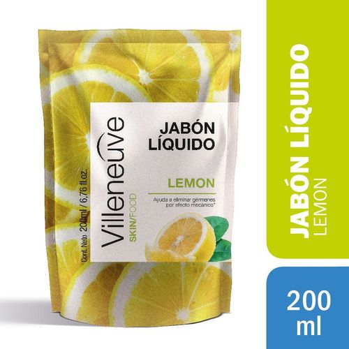 Jabón liquido lemon 200 ml