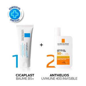 Combo cicaplast baume b5 + anthelios uvmune 400  50+