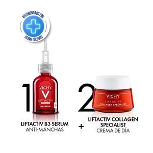Combo liftactiv  serum anti manchas b3 + crema collagen specealist