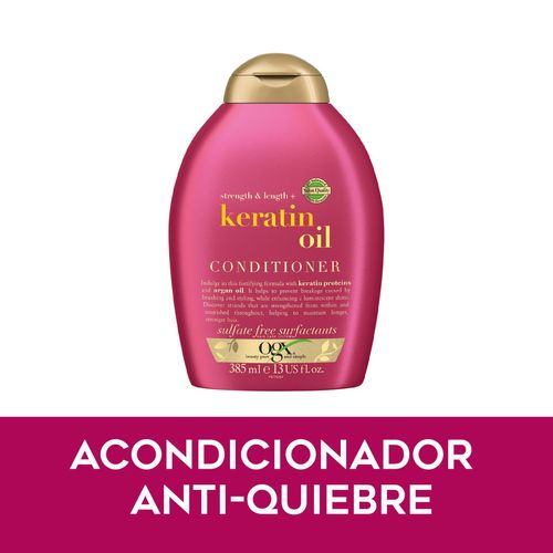 Acondicionador keratin oil 385 ml