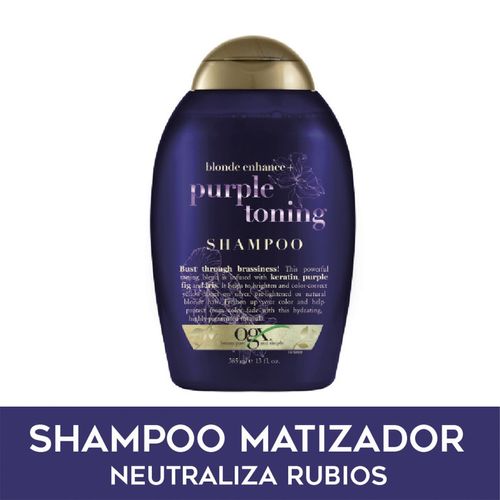 Shampoo matizador purple toning 385 ml