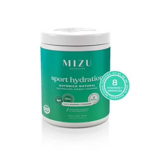 Sport Hydration con electrolitos sabor naranja y guaraná 250 gr