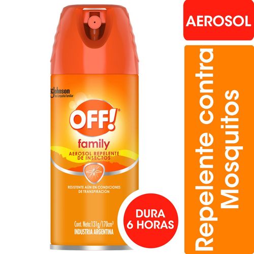 Repelente de mosquitos family aerosol 170 ml