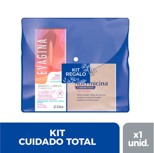 Kit cuidado total: gel hidratante y lubricante + crema anti arrugas