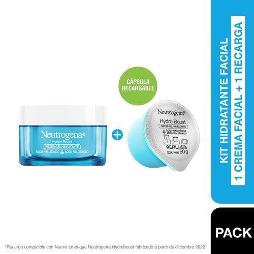 Combo hydro boost water gel facial 50 gr + refill 50 gr