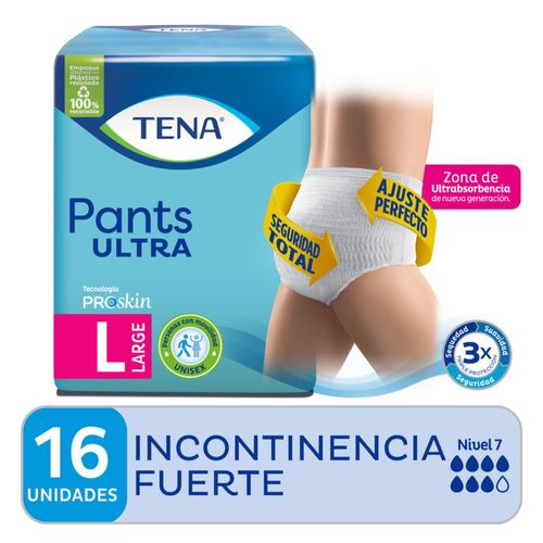 Ropa interior pants ultra talle l (16 unidades)