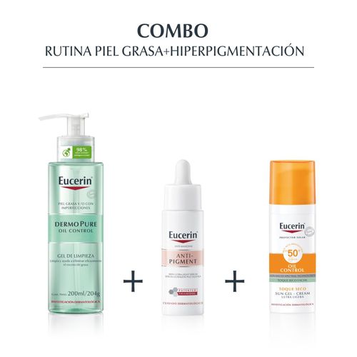 Combo rutina piel grasa + hiperpigmentacion