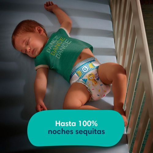 Pañales desechables baby dry hipoalergénico talle p (56 unidades)