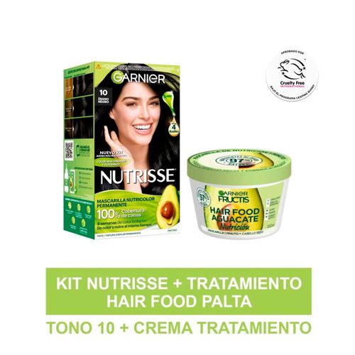 Combo tono 10 + hair food palta mascarilla