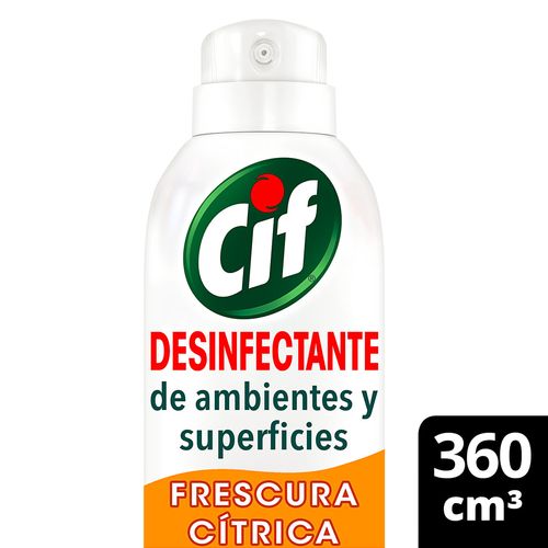 Aerosol desinfectante frescura citric 360 ml