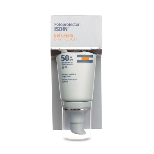 Fotoprotector dry touch s/color gel crema 50+ 50ml