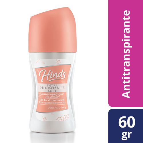 Desodorante roll on intrahidratante soft 60 gr