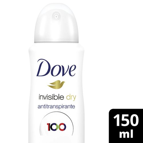 Antitranspirante mujer invisible dry 150 ml
