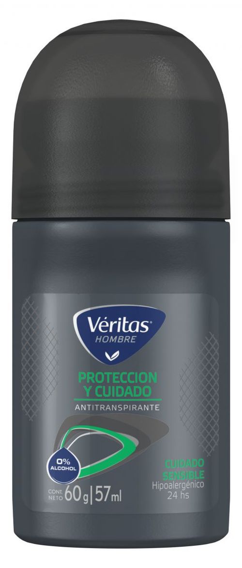 Desodorante rollon sensitive proteccion y cuidado 60 ml