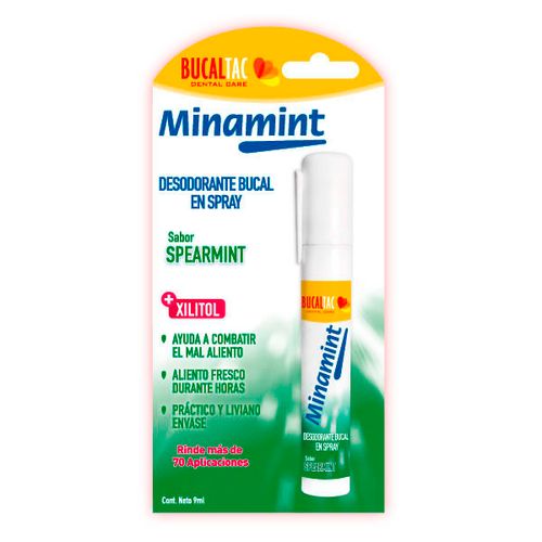 Desodorante bucal en spray spearmint 9 ml