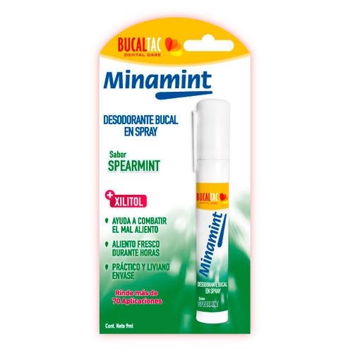 Desodorante bucal en spray spearmint 9 ml