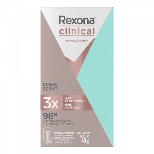Desodorante femenino clinical clean fresh 48 gr
