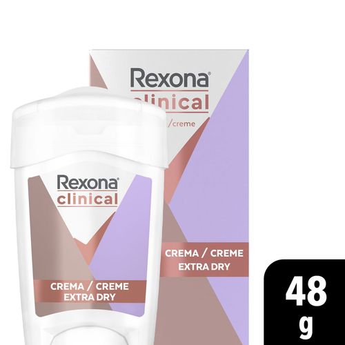 Desodorante antitranspirante clinical extra dry en barra 48 gr