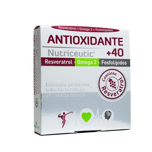 Antioxidante +40 32 capsulas