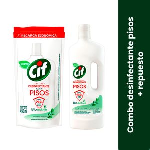 Combo desinfectante de pisos + repuesto