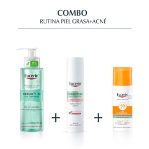 Combo rutina piel grasa + manchas acne