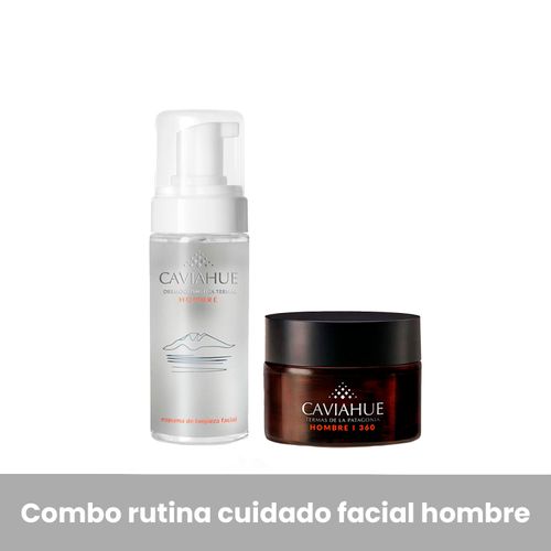 Combo rutina cuidado facial hombre