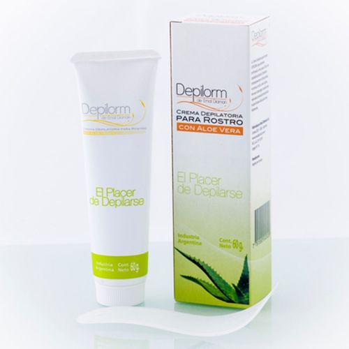 Crema depilatoria con aloe 60 gr