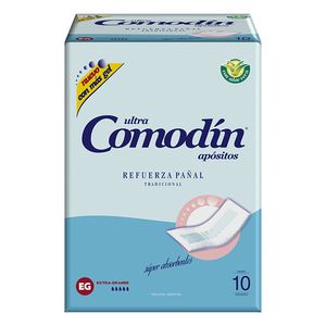 Refuerzo pañal xg (10 unidades)