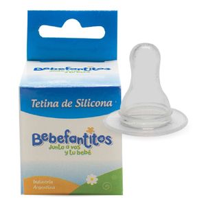 Tetina de silicona ( 1 unidad)