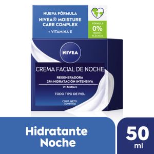 Crema facial de noche essentials regeneradora para piel normal 50 ml