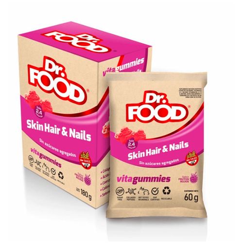 Suplemento dietario cara pelo y uñas 180 GRS