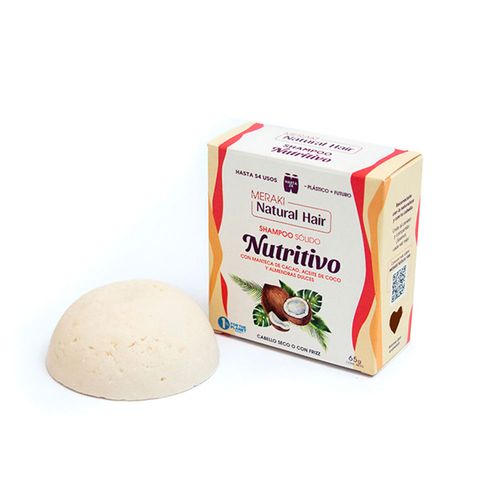Shampoo sólido nutritivo 65 grs