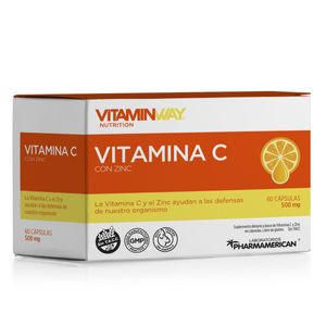 Vitamina c 500 mg (60 cápsulas)