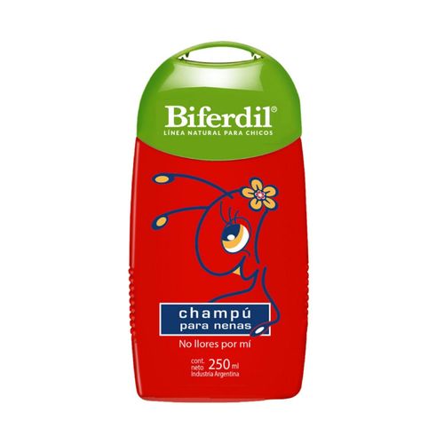 Niñas shampoo rojo 250 ml
