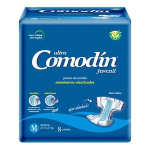 Pañal adulto anatómico talle m (8 unidades)