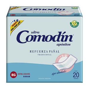 Refuerzo pañal xg (20 unidades)