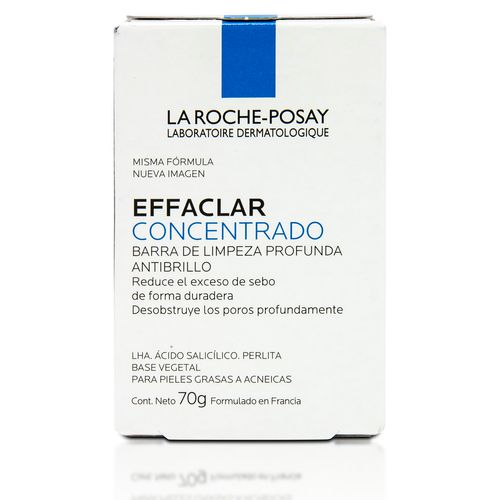 Effaclar barra de limpieza profunda antibrillo 70 gr