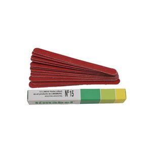 Lima de uñas nº15 (12 unidades)