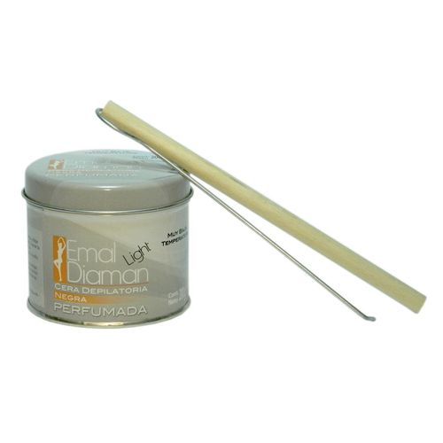 Cera depilatoria negra light lata 200 gr