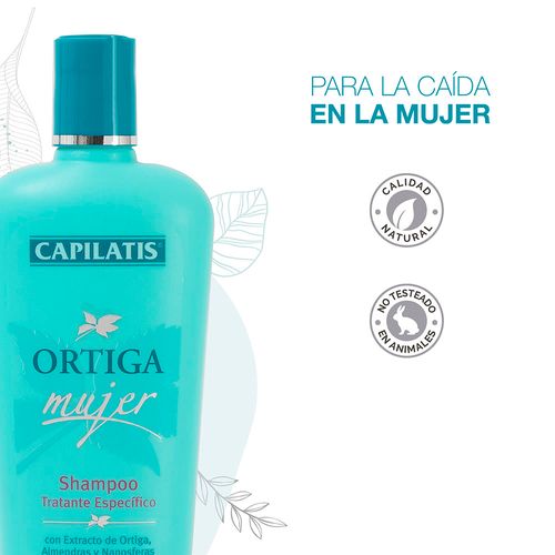Shampoo caída línea ortiga mujer 350 ml