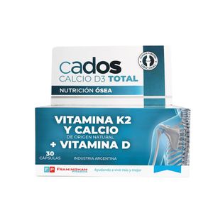 Suplemento dietrio vitamina k2 total  (30 cápsulas vegetales)