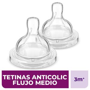 Tetinas anticolic fluir medio (3m+) scf633/27 (2 unidades)