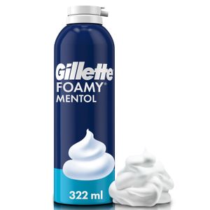 Espuma de afeitar refrescante foamy mentol 312 ml