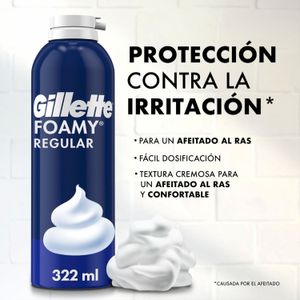 Espuma de afeitar foamy 322ml